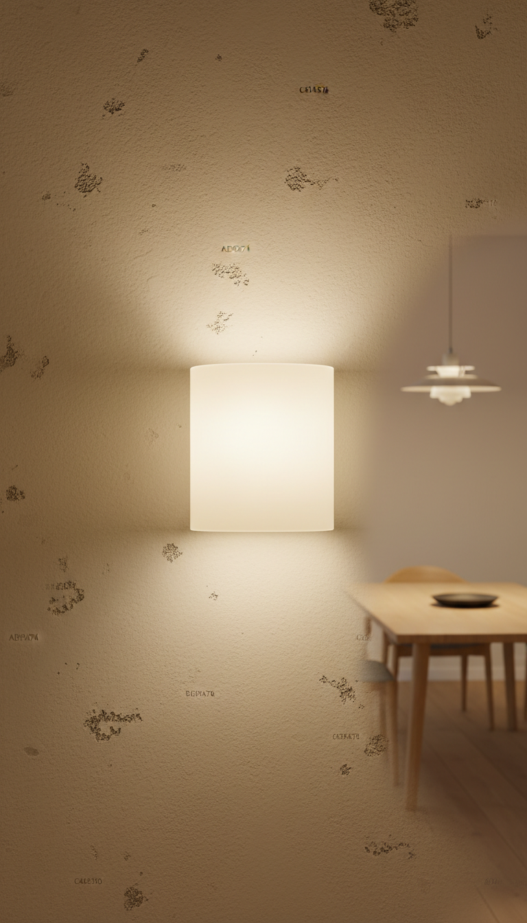 Frosted Glass Wall Sconce
